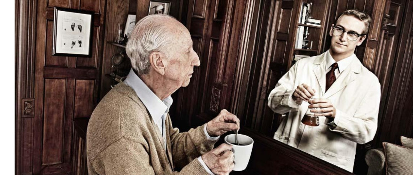 Reflections from the past - Het heden en verleden in een enkele foto