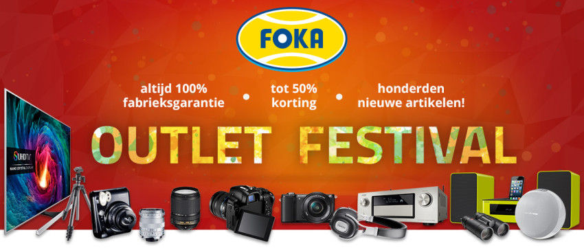 Nieuw: Foka Outlet Festival