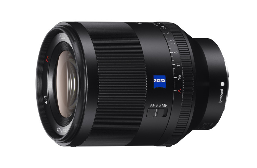 Sony lanceert full-frame FE 50mm F1.4 ZA prime-objectief