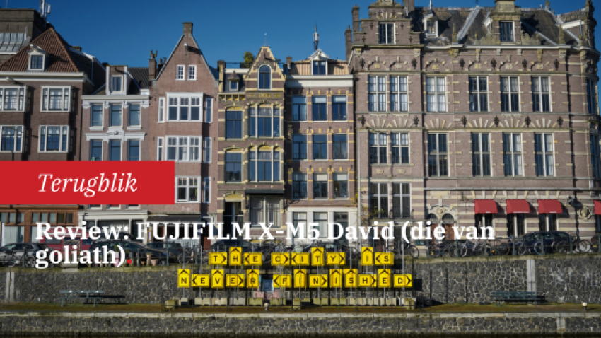 Review: FUJIFILM X-M5 David (die van goliath) 