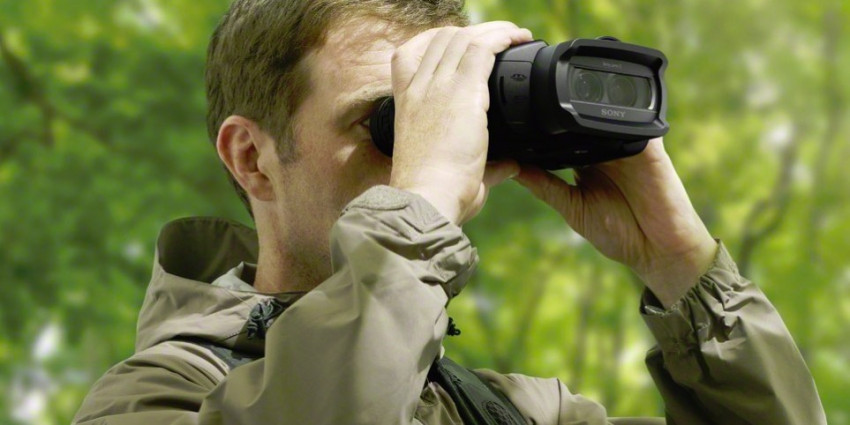 Sony combineert verrekijkers met camera