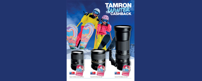 Tamron Winter Cashback Promoties 