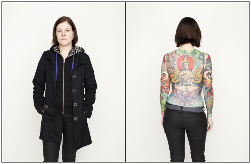 The Tattoo Project laat verborgen tattoo's zien