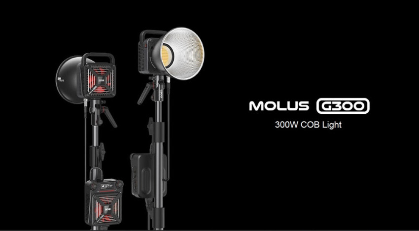 Nieuw: Zhiyun MOLUS G300 COB Light, grote prestaties in compact formaat
