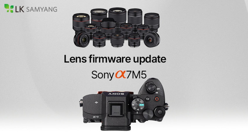 Samyang firmware-update verbetert Sony A7V-focus