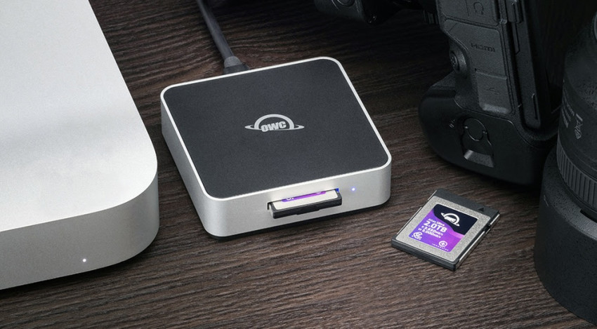 OWC USB4 CFexpress 4.0 Type B kaartlezer is de snelste ter wereld!