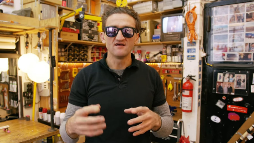 Een kijkje in de studio bij Casey Neistat