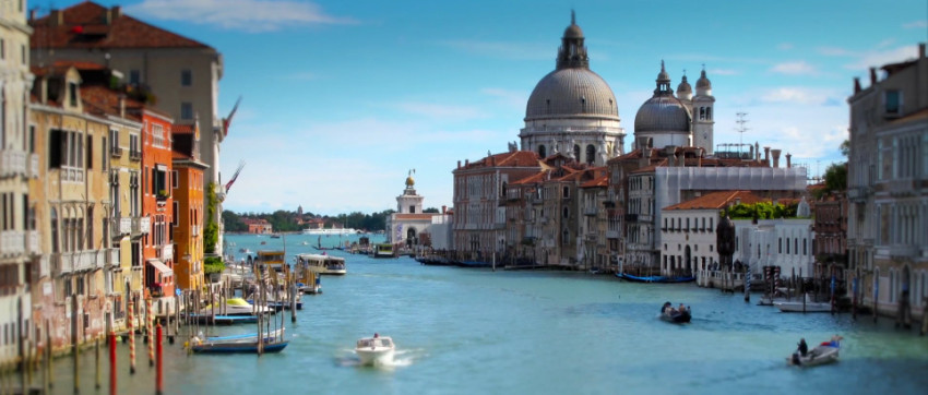 MustSee: Eén dag Venetië in time-lapse en tilt-shift