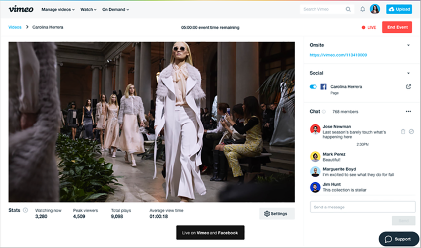 Vimeo introduceert live casting en social publishing