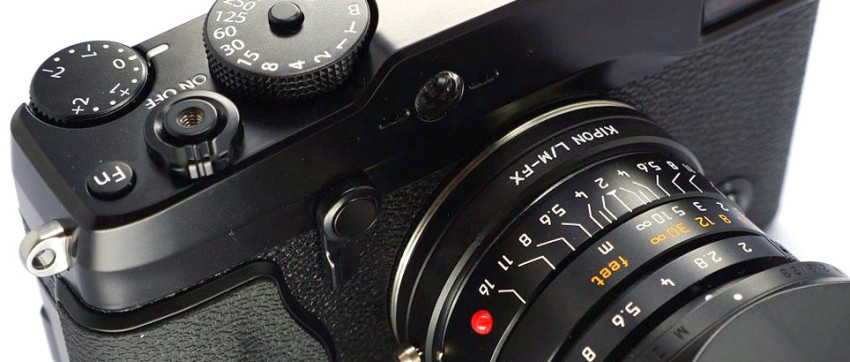 Kipon Leica M-adapter voor Fuji X-Pro1