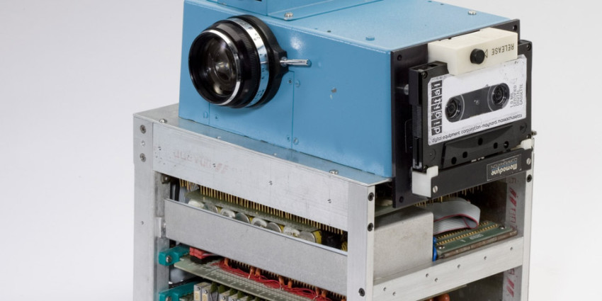 Kodak's eerste digitale camera uit 1975