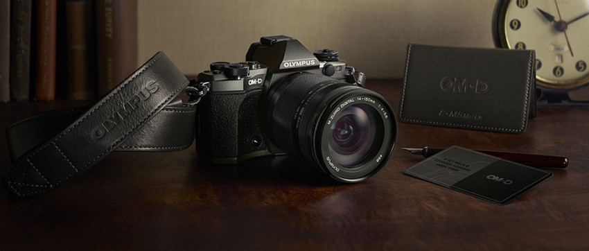 Titaniumkleurige Olympus OM-D E-M5 Mark II Limited Edition
