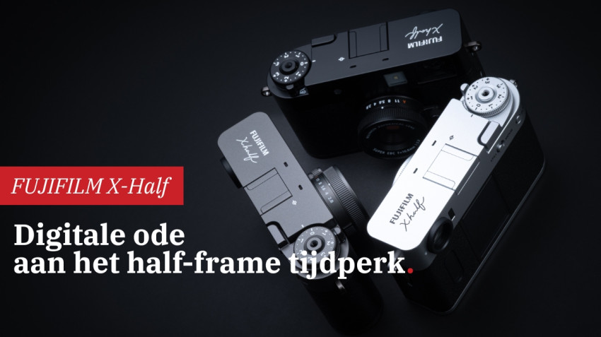 FUJIFILM X half: retro camera met digitale twist