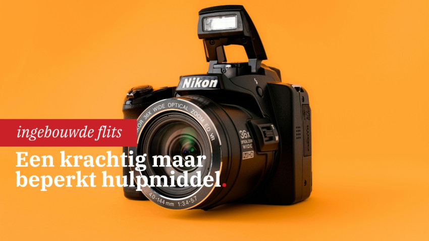 De ingebouwde flitser als krachtig hulpmiddel