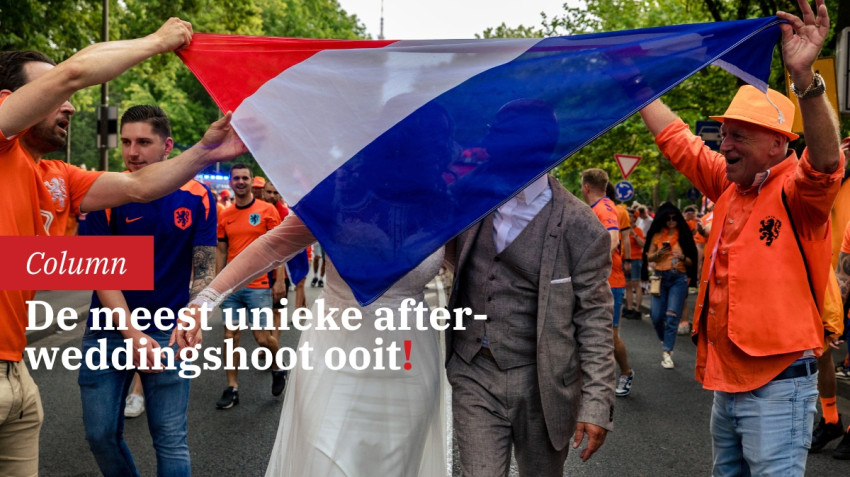 De meest unieke after-weddingshoot ooit!