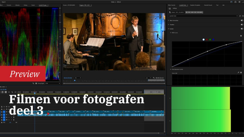 Preview – Filmen voor fotografen deel 3!