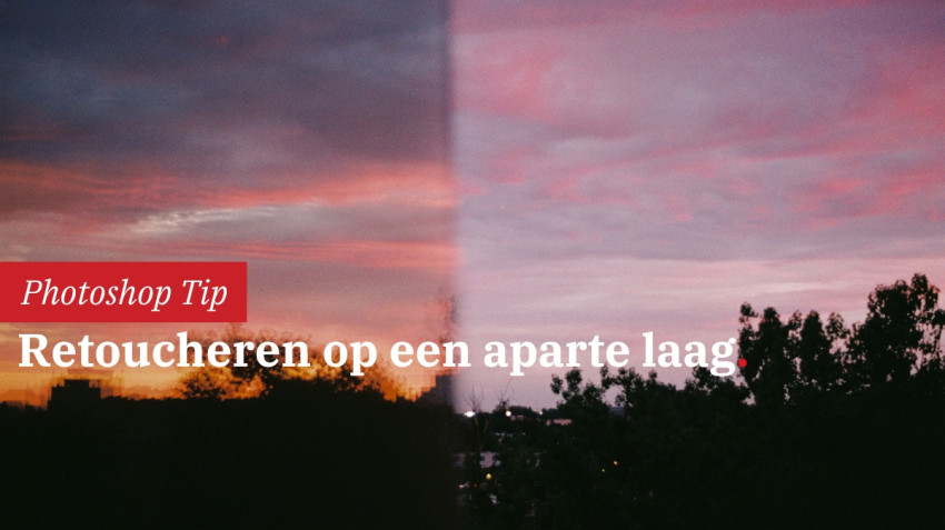 Retoucheren op aparte laag: zo werkt het!