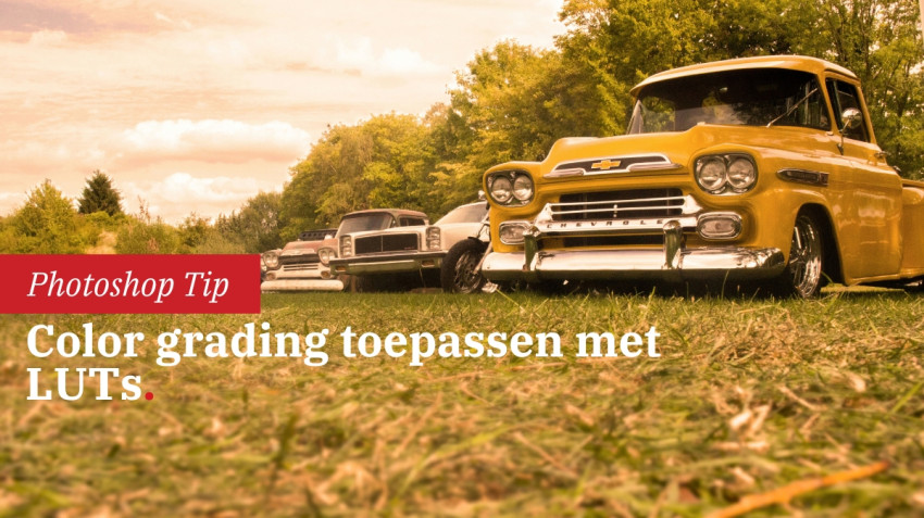 Color grading toepassen met LUTs in Photoshop