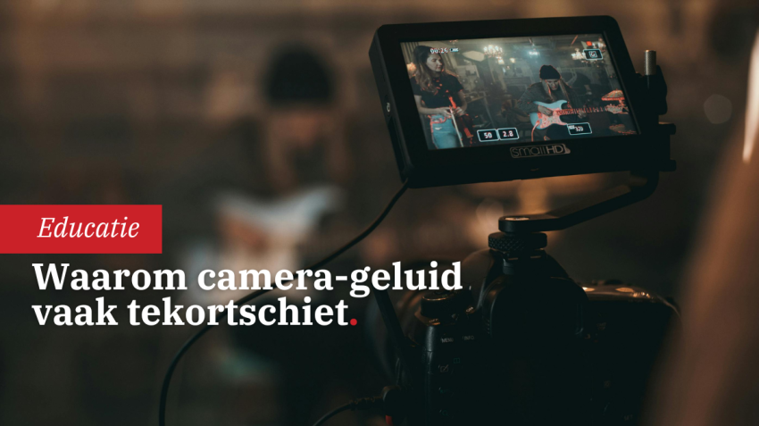 Filmen voor fotografen deel 5: Geluid