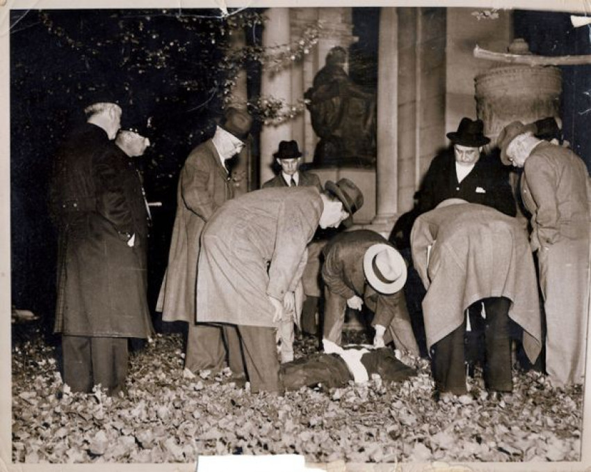 Crime scene foto's van 80 jaar terug ontdekt